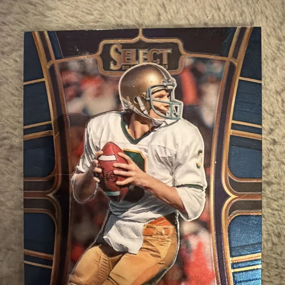 2023 Panini Select Draft Picks - Concourse Joe Montana #95 Blue